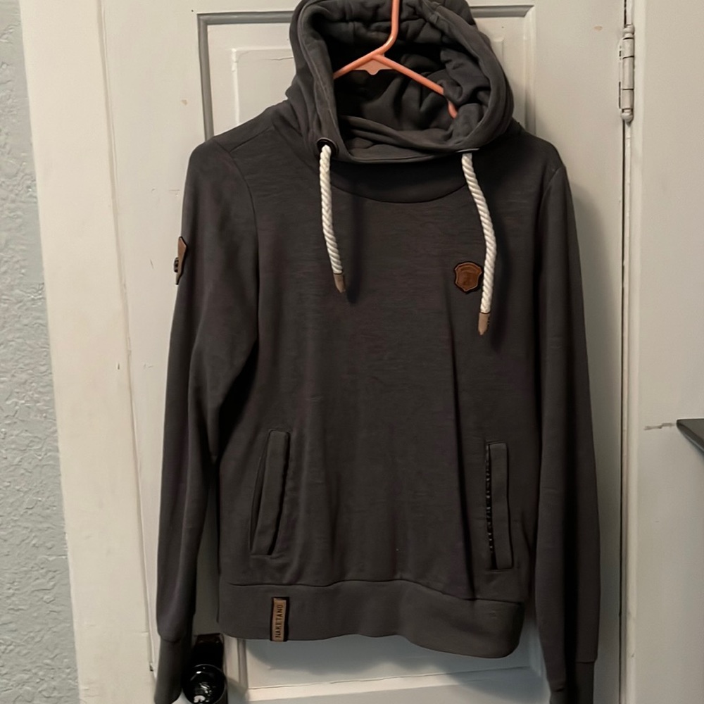 Womens small Naketano hooded sweatshirt